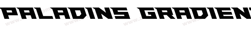 Paladins Gradient字体转换